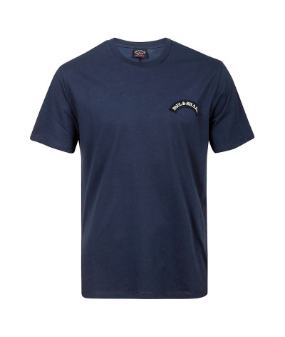 22411130013
  Paul &amp; Shark
  Marine
  T-Shirt
  Tissu principal: 100% coton
. Coupe : Regular .. Coupe :