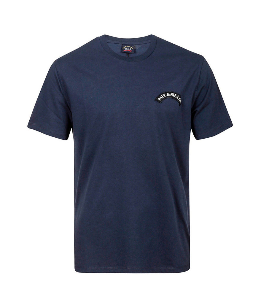 22411130013
  Paul &amp; Shark
  Marine
  T-Shirt
  Tissu principal: 100% coton
. Coupe : Regular .. Coupe :