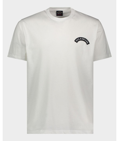 22411130010
  Paul &amp; Shark
  Blanc
  T-Shirt
  Tissu principal: 100% coton
. Coupe : Regular .. Coupe :