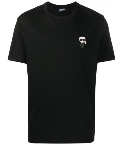 755027532221990
  Karl Lagerfeld
  Noir
  T-Shirts
  Tissu principal: 95% coton, 5% Elastanne
. Coupe : Regular .. Coupe :