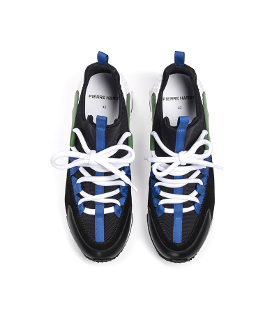 LX01X GREEN
  Pierre Hardy
    Noir
  Sneakers
  Tissu principal: 100% Cuir
. Coupe : Regular .
. Coupe :