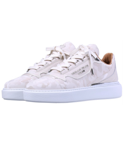 BNJ0120 RAPHAEL CAMOUFLAGE MARBE
  Benjamin Berner
  Beige
  Sneakers
 Tissu principal: 100% Cuir
. Coupe : Regular .
<p class="