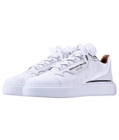 BNJ0120 RAPHAEL CAMOUFLAGE WHITE
  Benjamin Berner
  Blanc
  Sneakers
 Tissu principal: 100% Cuir
. Coupe : Regular .. Coupe :