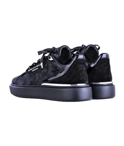 BNJ0120 RAPHAEL CAMOUFLAGE BLACK
  Benjamin Berner
  Noir
  Sneakers
 Tissu principal: 100% Cuir
. Coupe : Regular .. Coupe :