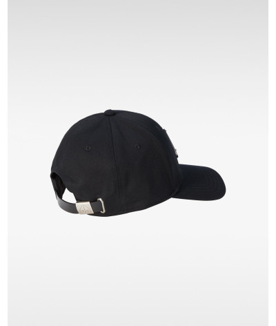 M31MA534 282
  Moose Knuckles
  Noir
  Casquette
  100% Coton
. Coupe : Regular .. Coupe :