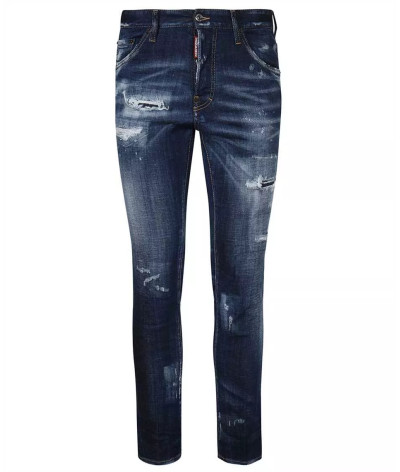 S74LB0961 470
  Dsquared2
  Bleu
  Jeans
 Tissu principal: 97% Cotton 3% Elastanne
. Coupe : CoolGuyJeans .. Coupe :