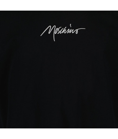 ZZA0735 0241 1555
  Moschino
   Noir
  T-Shirt
 Tissu principal: 100% Cotton
. Coupe : Regular .. Coupe :