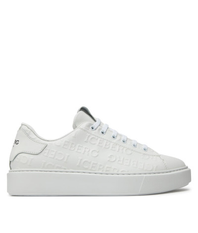 IU1684 COMB ALL OVER WHITE
  Iceberg
  Blanc
  Sneakers
 Tissu principal: 100% cuir
. Coupe : Regular .
<p class="p1" style="mar