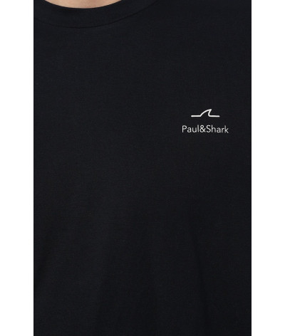 24411087013
   Paul &amp; Shark
  Noir
  T-Shirt
  Tissu principal: 100% coton
. Coupe : Regular .. Coupe :