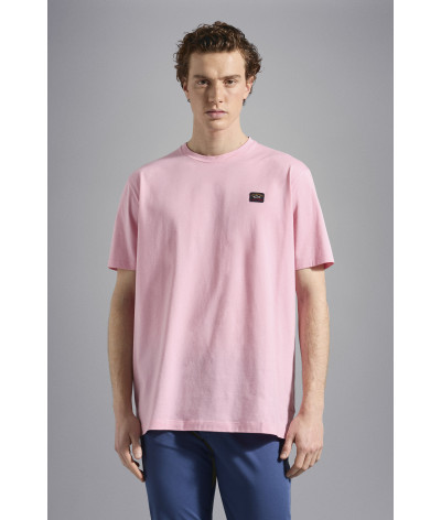 C0P1002 113
   Paul &amp; Shark
   Rose
  T-Shirt
  Tissu principal: 100% coton
. Coupe : Regular .. Coupe :