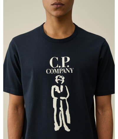 16CMTS145A-006203W 999
  C.P. Company
   Noir
  T-Shirt
 Tissu principal: 100% Cotton
. Coupe : Regular .                . Coupe
