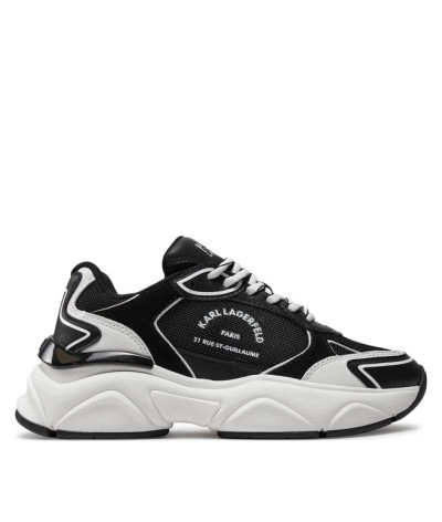 855015-542475-990
  Karl Lagerfeld
  Noir
  Sneakers
  Tissu principal: 100% Cuir &amp; Textile
. Coupe : Regular .             