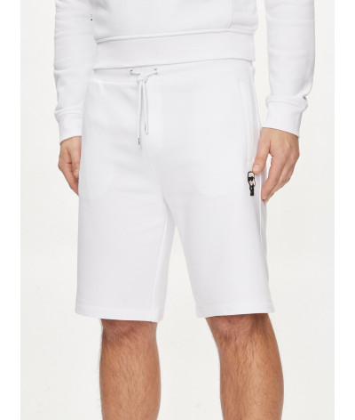 705032-542900-10
 Karl Lagerfeld
  Blanc
  Short
   Tissu principal: 87% coton, 13% polyester
. Coupe : Regular .               