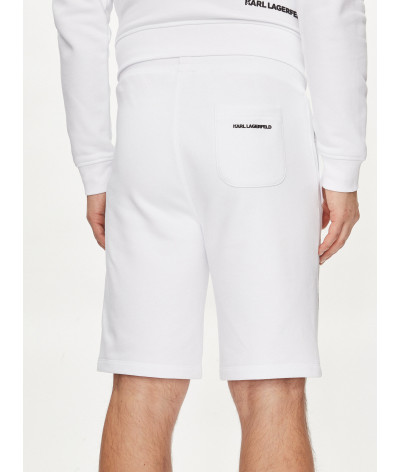 705032-542900-10
 Karl Lagerfeld
  Blanc
  Short
   Tissu principal: 87% coton, 13% polyester
. Coupe : Regular .               