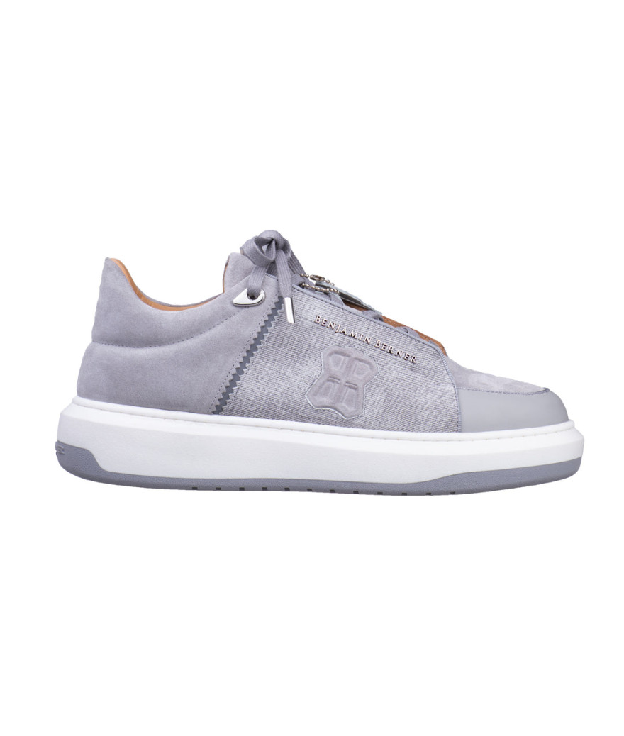 BNJ0161 THEO ICE GREY
  Benjamin Berner
  Gris
  <span class="scayt-misspell-word">Sneakers</span>
  Tissu principal: 100% Cuir
