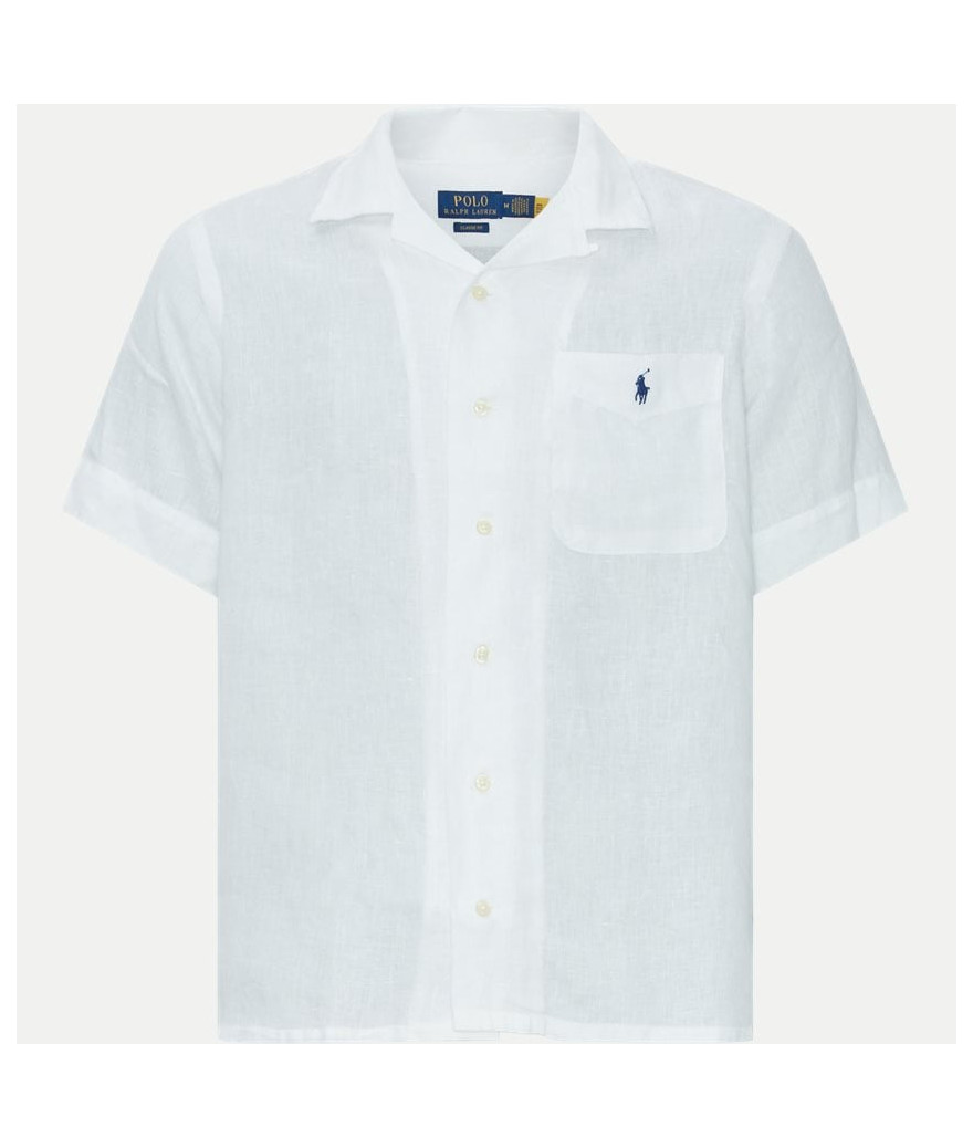 710938425001
  Ralph Lauren
  Blanc
  Chemise
   Tissu principal: 100% Lin
. Coupe : Regular .<span style="white-space:pre;"> </