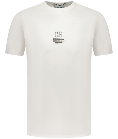 17CMTS100A-006203W-103
  C.P. Company
   Blanc
  T-Shirts
 Tissu principal: 100% Cotton
. Coupe : regular                . Coupe