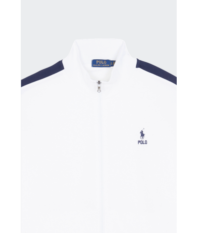 710941835002
  Ralph Lauren
   Blanc
  Veste
  Tissu principal: 54% Coton, 46% Polyester recyclé
. Coupe : regular              