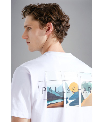 14311625-010
  Paul &amp; Shark
   Blanc
  T-Shirt
  Tissu principal: 100 % Cotton
. Coupe : regular                . Coupe :