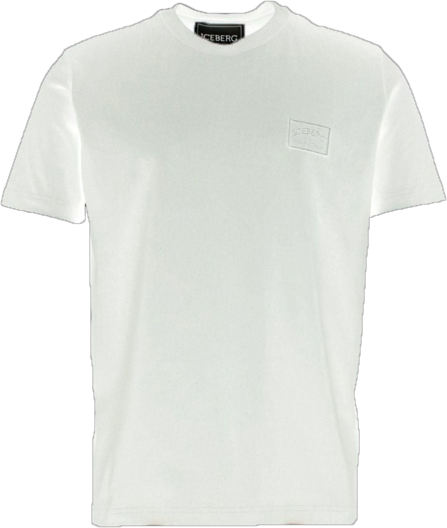 F013 - 6325 - 1111
  Iceberg
   Blanc
  T-Shirt
  Tissu principal: 100% Cotton
. Coupe : regular                . Coupe :