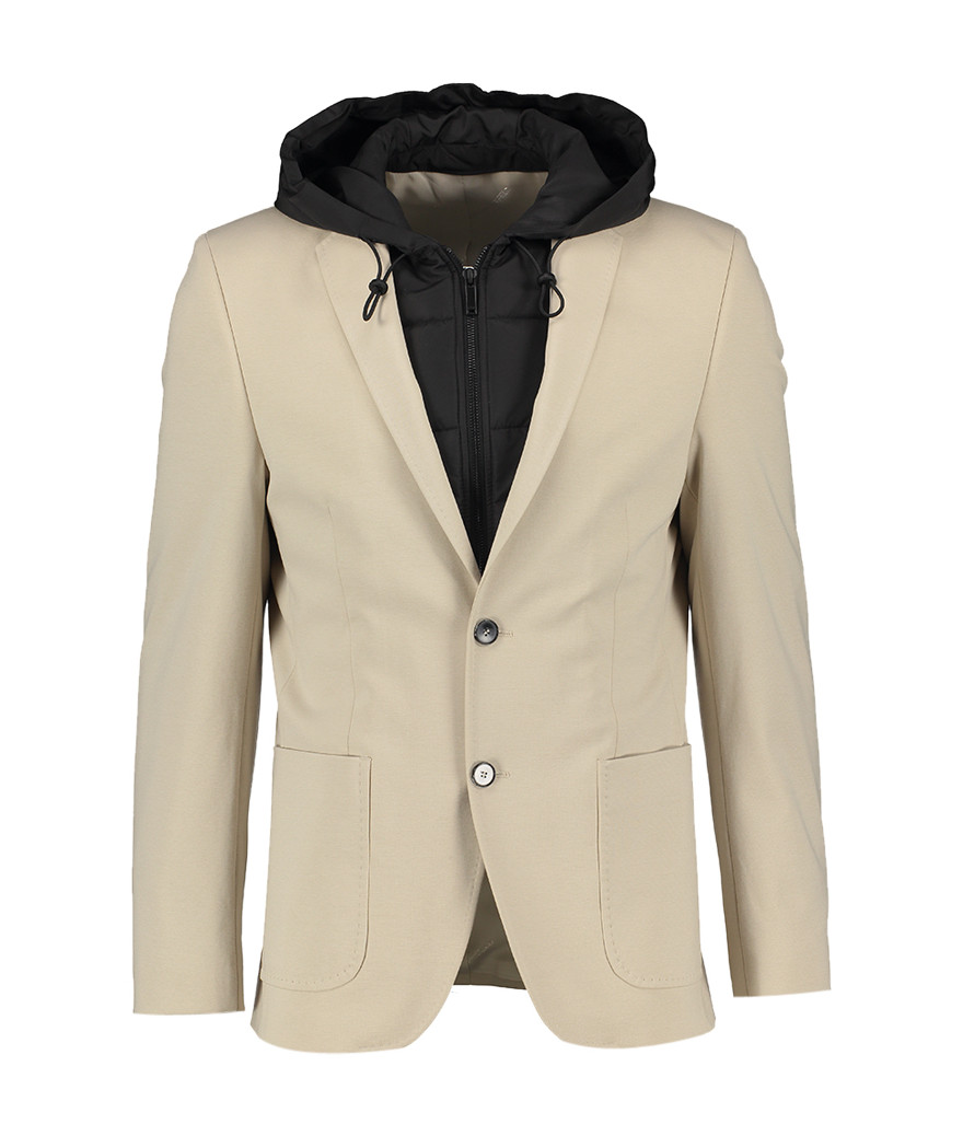 155384-544035-60
  Karl Lagerfeld
   Beige
  Veste
  Tissu principal: 87% Polyester, 13% élasthanne
. Coupe : regular           