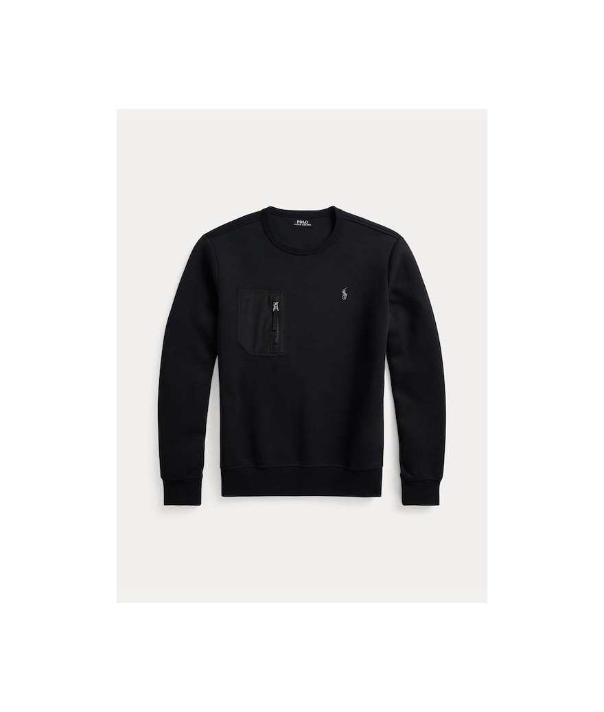 710916650005
  Ralph Lauren
   Noir
  Sweat
  Tissu principal: 66 % Coton, 34 % Polyester Recyclé
. Coupe : regular
- Cet articl