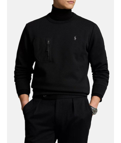 710916650005
  Ralph Lauren
   Noir
  Sweat
  Tissu principal: 66 % Coton, 34 % Polyester Recyclé
. Coupe : regular
- Cet articl