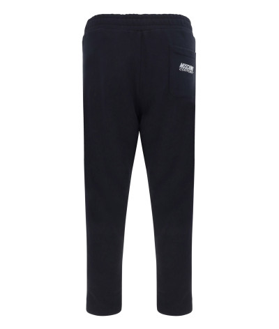 242ZR0374-7025
  Moschino
   Noir
  Pantalon
  Tissu principal: 100% Cotton
. Coupe : regular                
<p class="p1" styl