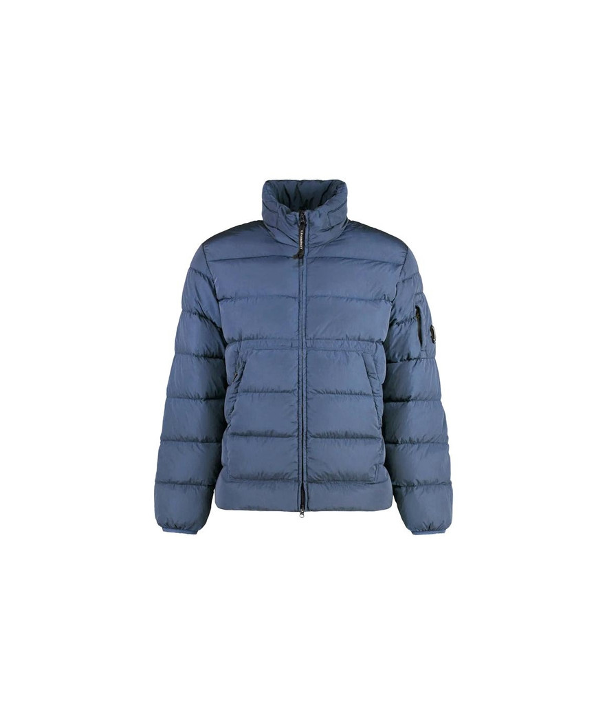 17CMOW016A-005904G-851
  C.P. Company
   Bleu
  Veste en duvet confectionnée en Chrome-R
  - Tissu principal: 100% Polyamide - D