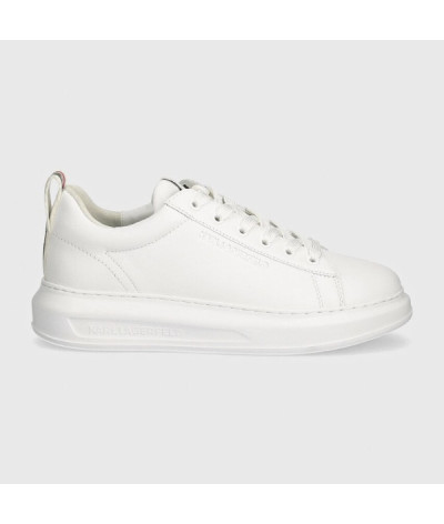 855019-543470-10
  Karl Lagerfeld
   Blanc
  Sneakers 
  Empiècement : 100% Cuir
. Coupe : regular
- Cet article taille normalem