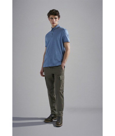 14314097-128
  Paul &amp; Shark
   Gris
  Pantalon
.Composition : 88% Nylon 12% Elastane -Pocket lining: 100% Polyester
. Coupe 