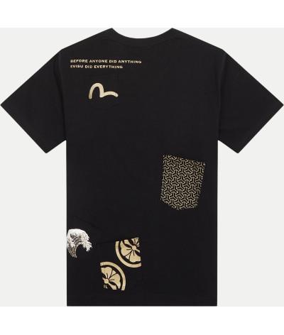 2EAHTM4TS7070-BLACK
  Evisu
   Noir
  T-Shirt
  Tissu principal: 100% Cotton
. Coupe : regular
- Cet article taille normalement.