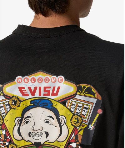 2EAHTM4TS8054 - black
  Evisu
   Noir
  T-Shirt
  Tissu principal: 100% Cotton
. Coupe : regular
- Cet article taille normalemen