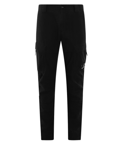 17CMPA121A-006405G-105
  C.P. Company
   Noir
  Pantalon cargo en satin stretch
 Tissu principal: 98% Coton, 2% Élasthanne