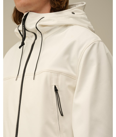 17CMOW012A-006097A-103
  C.P. Company
   Blanc
  Veste Google Shell-R
  - Doublure principale: 100% Polyester - Doublure seconda