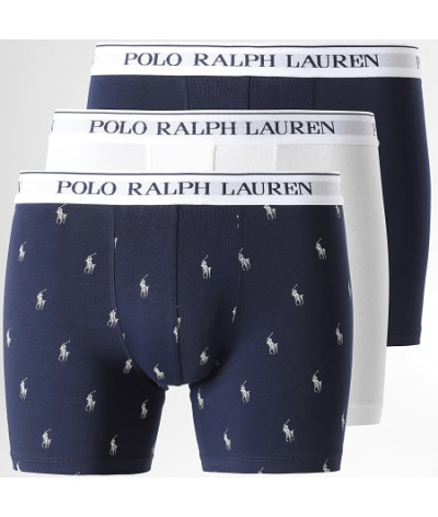 714830300036
  Ralph Lauren
   Blanc - Marine
  Boxer
  Tissu principal: 95% Coton 5% Elasthanne
. Coupe : regular              