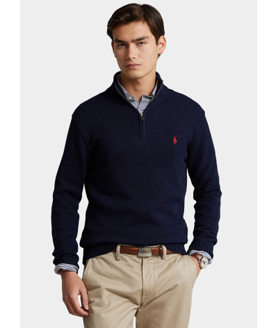 710859939002
  Ralph Lauren
   Marine
  Pull Col Camioneur
  Tissu principal: 100% Cotton
. Coupe : regular                
<p s