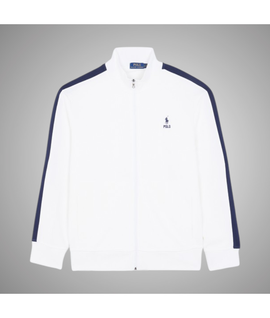 710941835002
  Ralph Lauren
   Blanc
  Veste
  Tissu principal: 54% Coton, 46% Polyester recyclé
. Coupe : regular