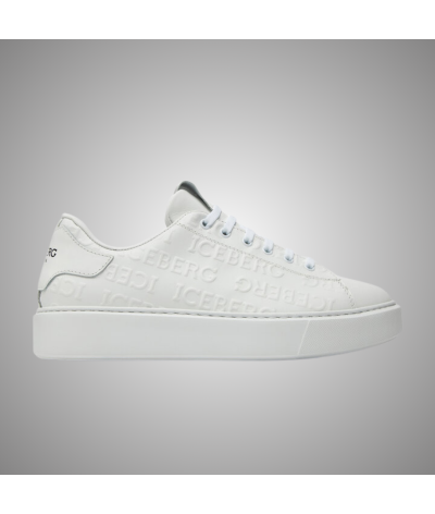 IU1684 COMB ALL OVER WHITE
  Iceberg
  Blanc
  Sneakers
 Tissu principal: 100% cuir